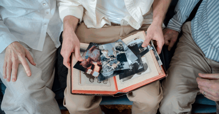 senior in retirement community