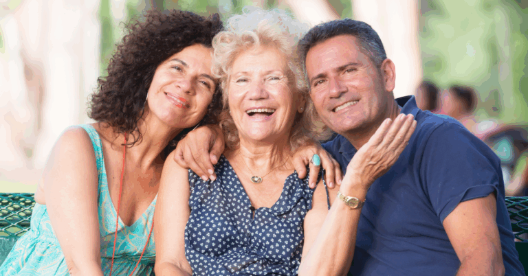 A group of 3 seniors